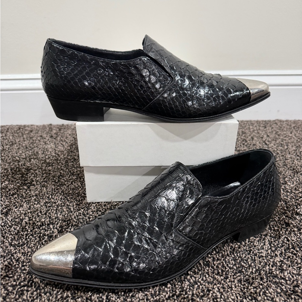 Celine Python Jacno Slipper Shoes 30 Metal Toe
Hedi Slimane
SS 2019 - Picture 3 of 15